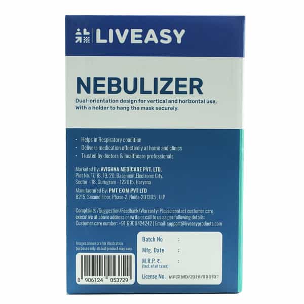 Liveasy Nebulizer | Model - Pvjn001