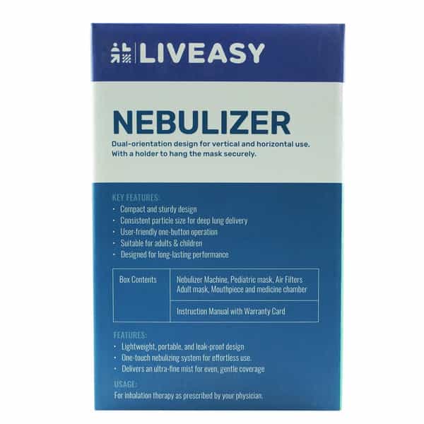 Liveasy Nebulizer | Model - Pvjn001