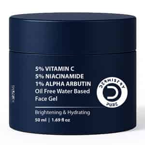 Dermistry Vitamin C Niacinamide Alpha Arbutin Oil Free Water Based Dark Spots Removal Face Gel 50ml