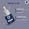 Dermistry 2% Kojic Acid 1% Alpha Arbutin Face Glowing Bright Light Serum For Pigmentation Spots 30Ml