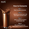 Inlife Meal Replacement Shake For Weight Management,Nutritional Meal Protein Powder,500G(Chocolate)