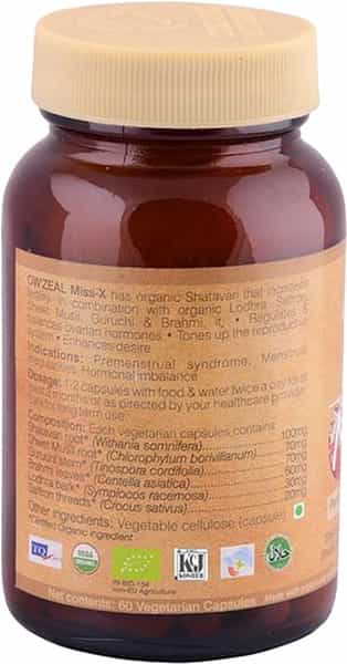 Organic Wellness Owzeal Miss X Capsule 60
