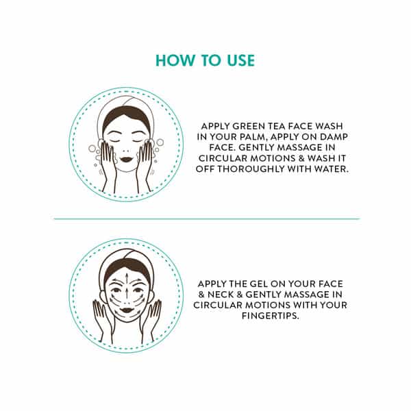 Mcaffeine Green Tea Night Hydration Routine