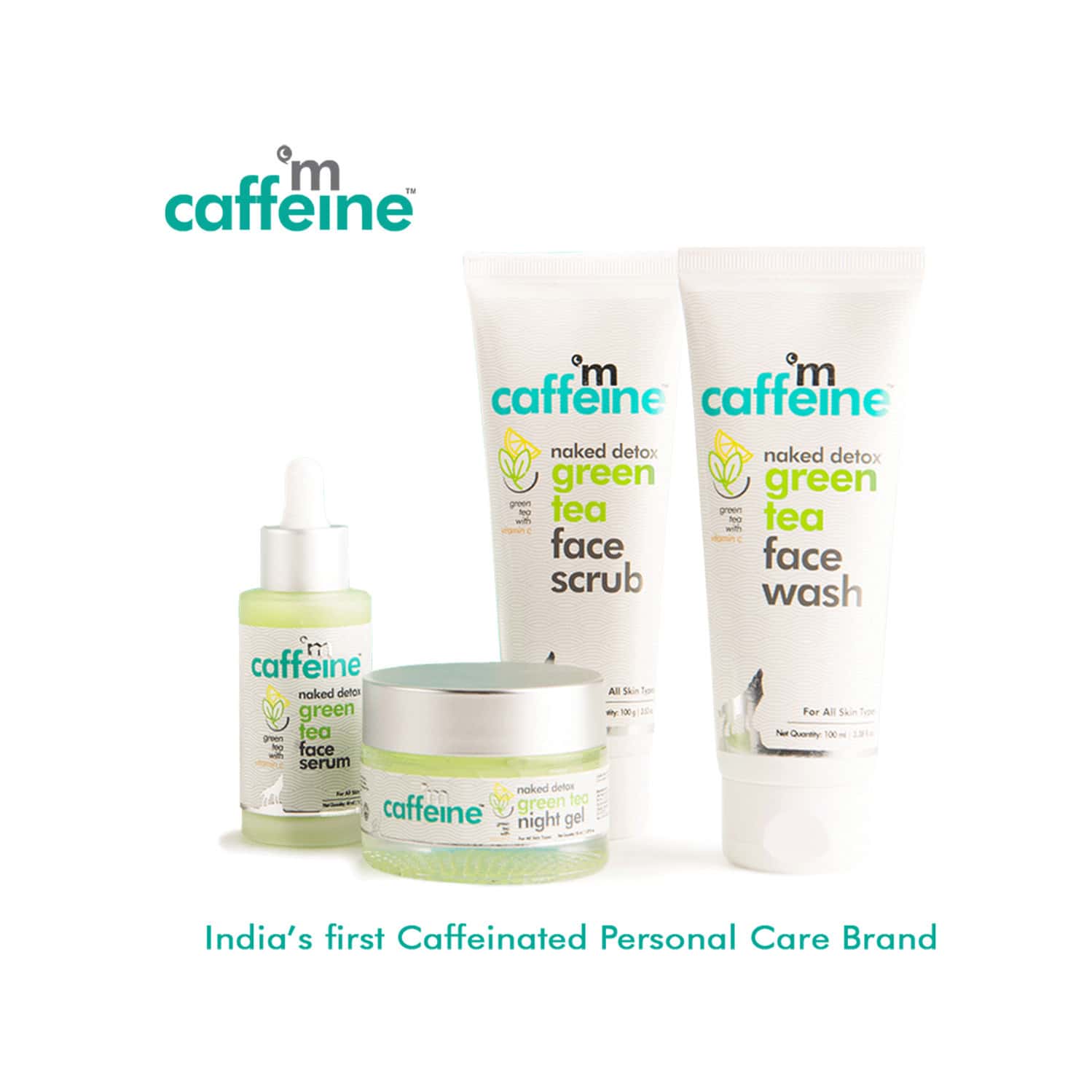Buy MCAFFEINE GREEN TEA NIGHT HYDRATION ROUTINE Online & Get Upto 60
