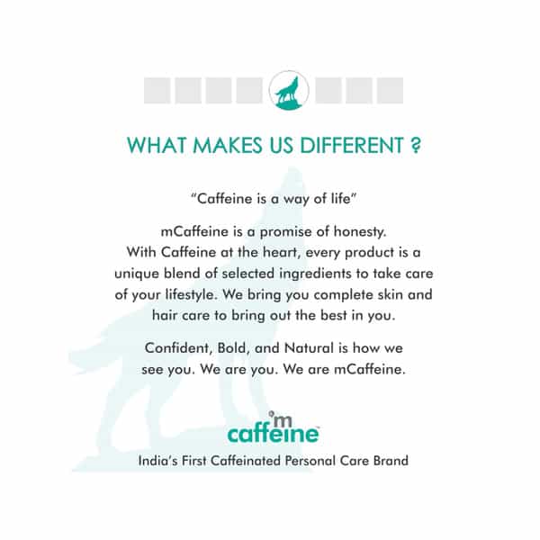 Mcaffeine Green Tea Night Hydration Routine