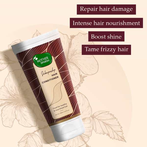 Mother Sparsh Jabapushp Natural Hair Conditioner With Amla Bhringraj Brahmi And Methi- 75 Ml