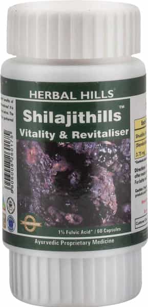Herbal Hills Shilajithills 60 Capsule