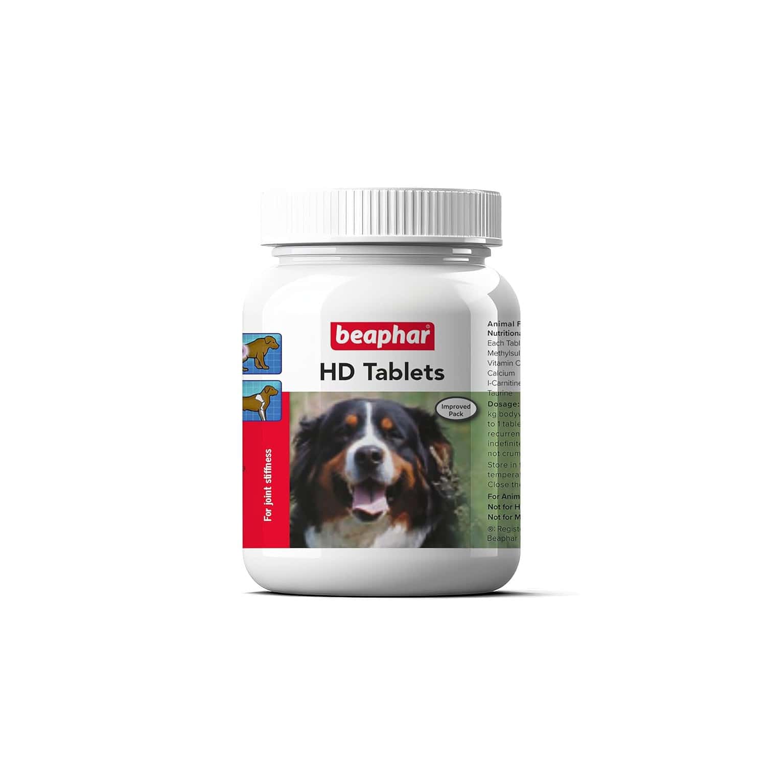 Beaphar Hd Tablet Dog Joint Supplement For Hip Dysplasia & Joint Problems - 60 Tablets