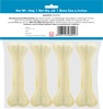 Purepet Pressed Chew Bones Dog Treats 4 Inches - Pack Of 4 Bones
