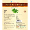 Herbal Hills Neem Powder - 1 Kg Powder - Pack Of 4 - Neem Powder