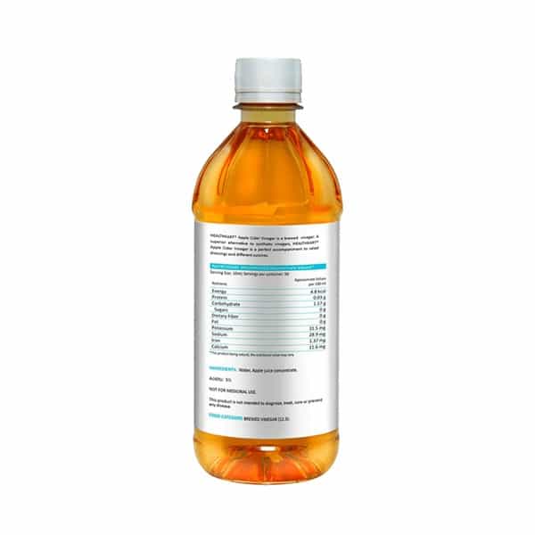 Healthkart Apple Cider Vinegar Natural Liquid 500 Ml