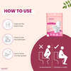 Mildcares Disposable Toilet Seat Covers Paper|Reduce The Risk Of Uti-20 Sheets