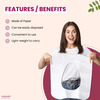 Mildcares Disposable Toilet Seat Covers Paper|Reduce The Risk Of Uti-20 Sheets