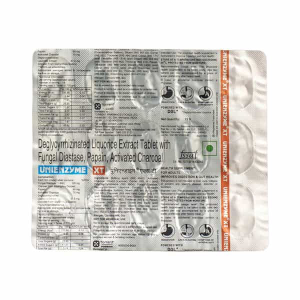 Unienzyme Xt Tablet 15 No's