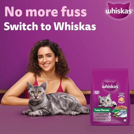 Whiskas Adult (1+ Years) Dry Cat Food | Tuna Flavour | 20 Kg
