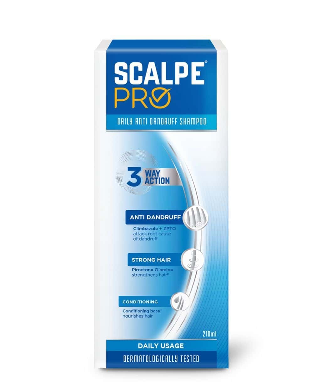 Buy Scalpe Pro AntiDandruff Shampoo 210ml Online at Flat 18 OFF
