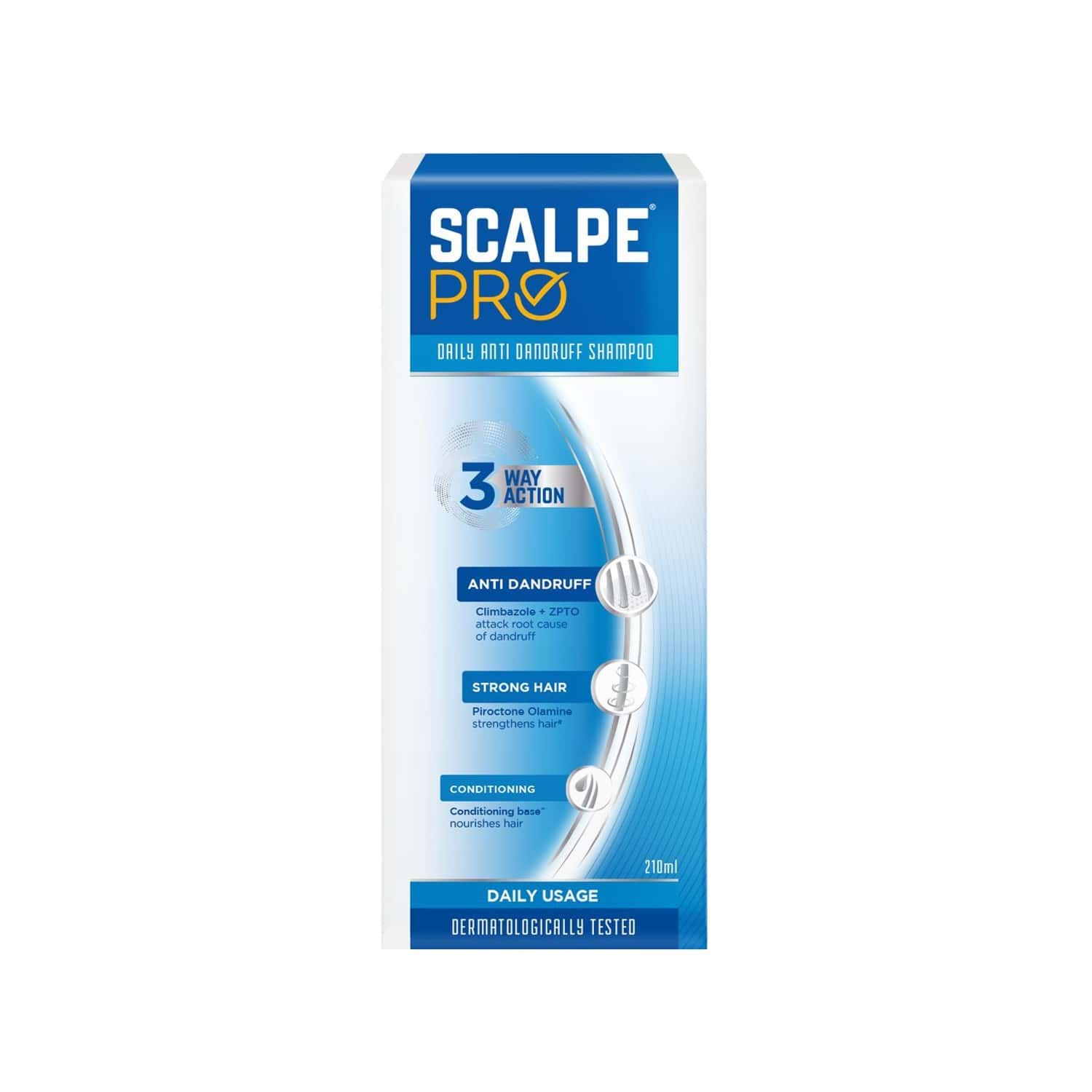 Scalpe Pro Anti-dandruff Shampoo 210ml