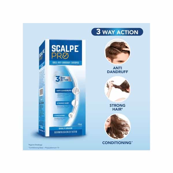 Scalpe Pro Anti-Dandruff Shampoo 210Ml