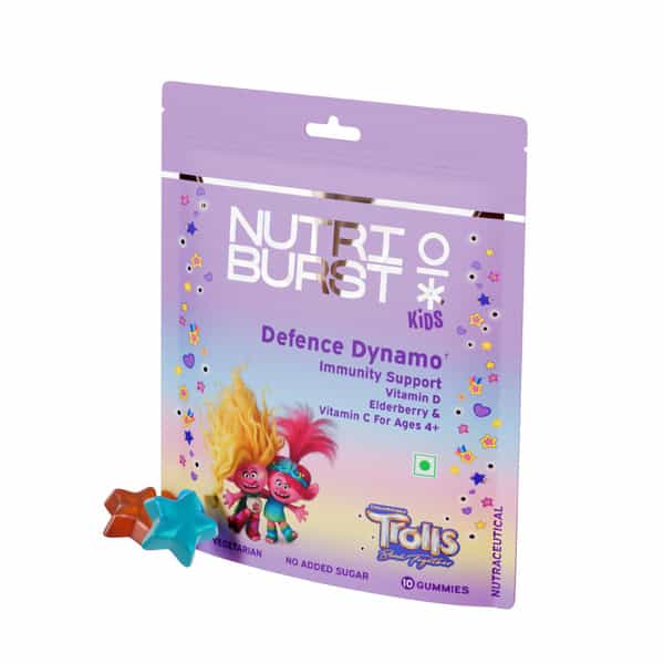 Nutriburst Defence Dynamo Trolls Gummies - 10 Gummies