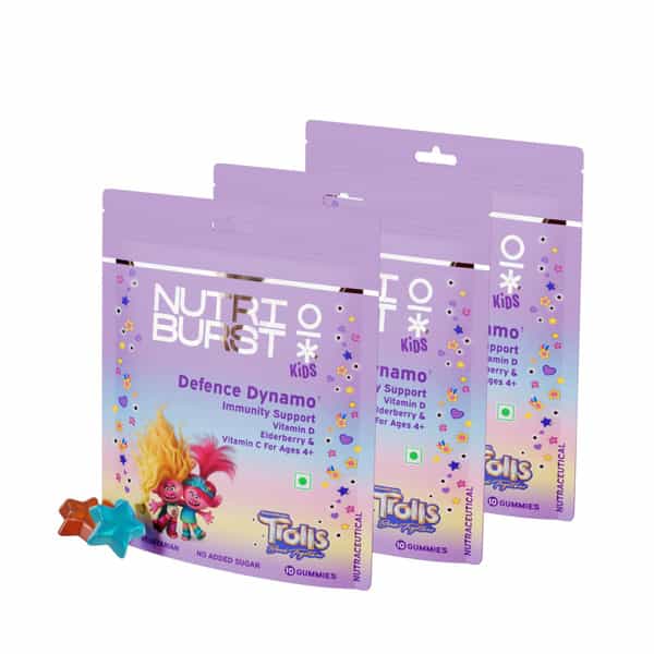 Nutriburst Defence Dynamo Trolls Gummies - 10 Gummies