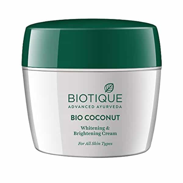 Biotique Bio Coconut (Whitening & Brightening Cream For All Skin Types) 175 Gm