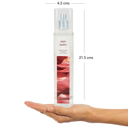 Ajmal Deep Earth Edt Combo Pack Of 2 Each 250ml (Total 500ml) For Men & Women