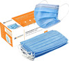 Arcatron Mobility 3 Ply Disposable Surgical Super Breathable Facemask With Nose Clip|100Pcs | Blue