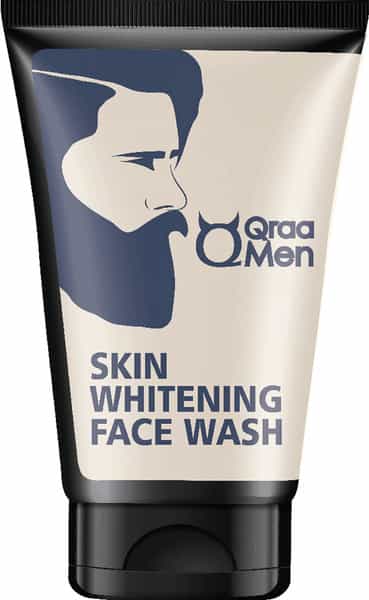 Qraa Men Vitamin C Skin Whitening Face Wash For Men With Yogurt And Oatmeal | 100 G