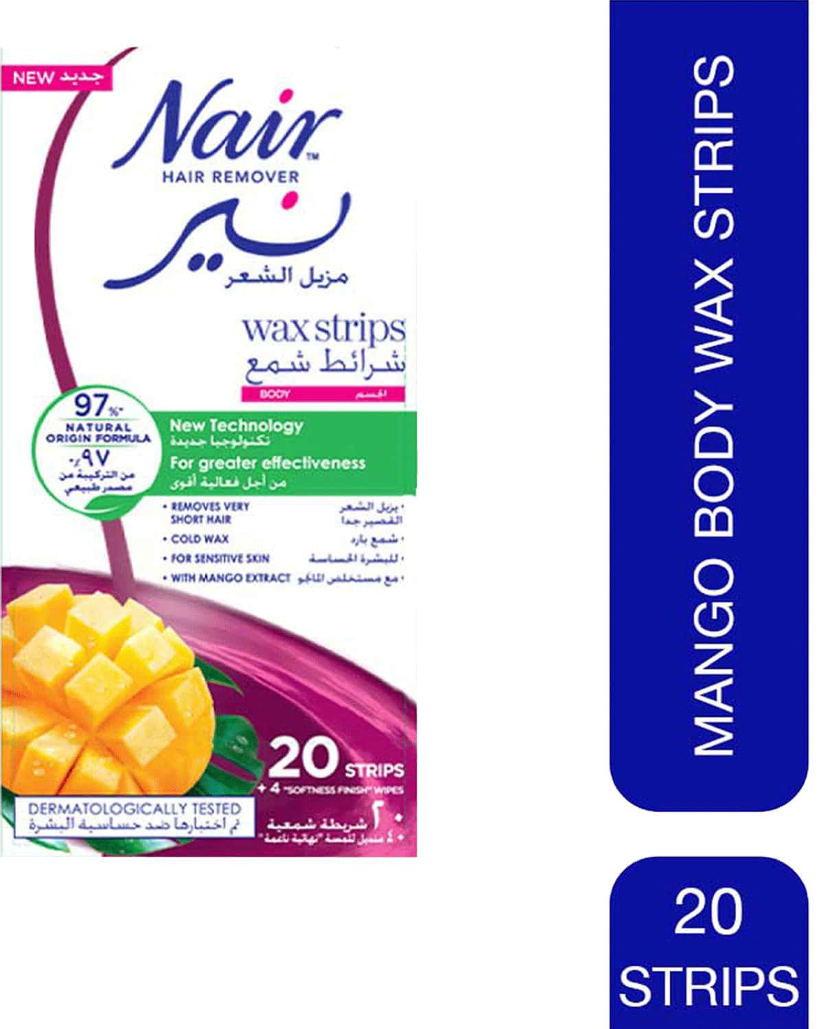 Buy NAIR CHERRY BODY CWS X20 WAX STRIPS Online & Get Upto 60 OFF at