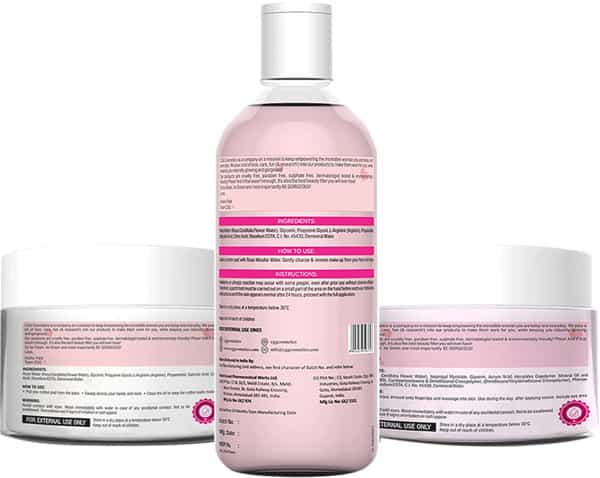 Cgg Cosmetics Rose Water Kit - Combo Pack