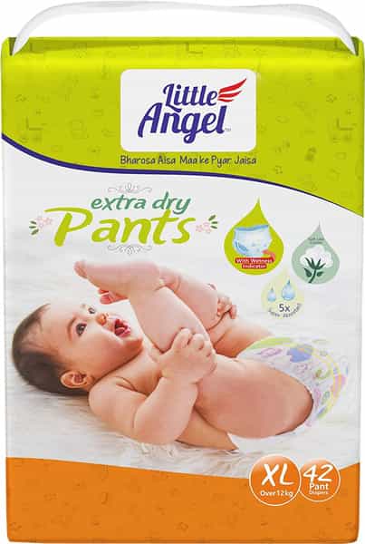 Little Angel Baby Pull Ups X Large Diapers 42