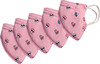 Advind Healthcare Smog Guard N95 Kids Mask Without Valve (4-12 Years Kids) - Pink Pack Of 5
