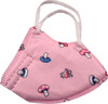Advind Healthcare Smog Guard N95 Kids Mask Without Valve (4-12 Years Kids) - Pink Pack Of 5