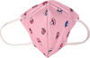 Advind Healthcare Smog Guard N95 Kids Mask Without Valve (4-12 Years Kids) - Pink Pack Of 5