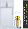 Ajmal Shiro Edp 90Ml Perfume For Men And Oudh Mukhallat Cp Oil Women 6Ml For Unisex