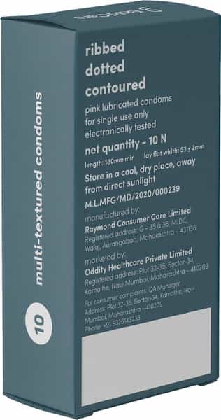Bold Care Multi-Textured Condoms - Pack Of 10