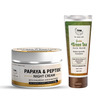 Tnw-The Natural Wash Combo With Papaya & Peptide Night Cream & Green Tea Face Wash
