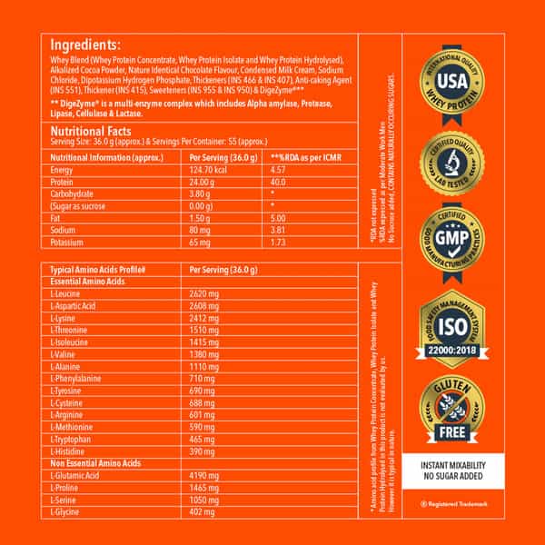 Proathlix Universal Blend Whey Protein (Choco Caramel) 2Kg
