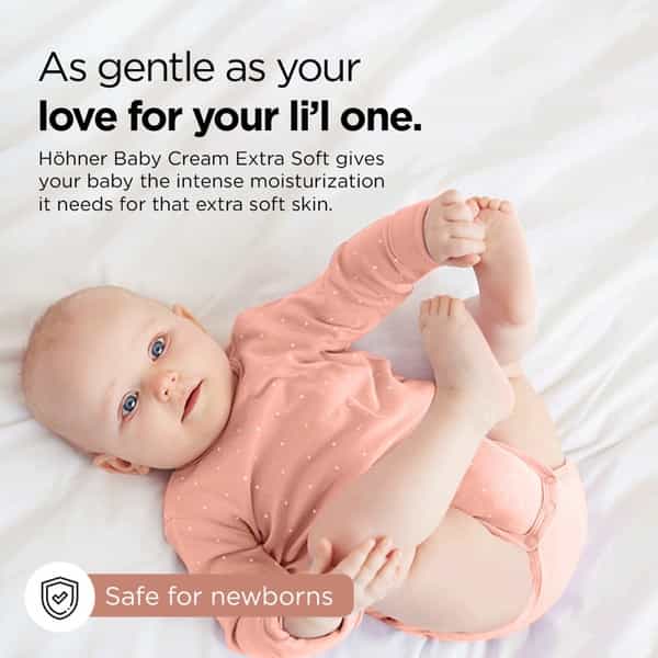 Hohner Baby Cream Extra Soft | Ph 5.5 Balanced With No Paraben Mineral Oil And Phthalate -75 Gm