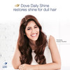Dove Daily Shine Shampoo 1 L | For Damaged Or Frizzy Hair Mild Daily Shampoo For Men & Women