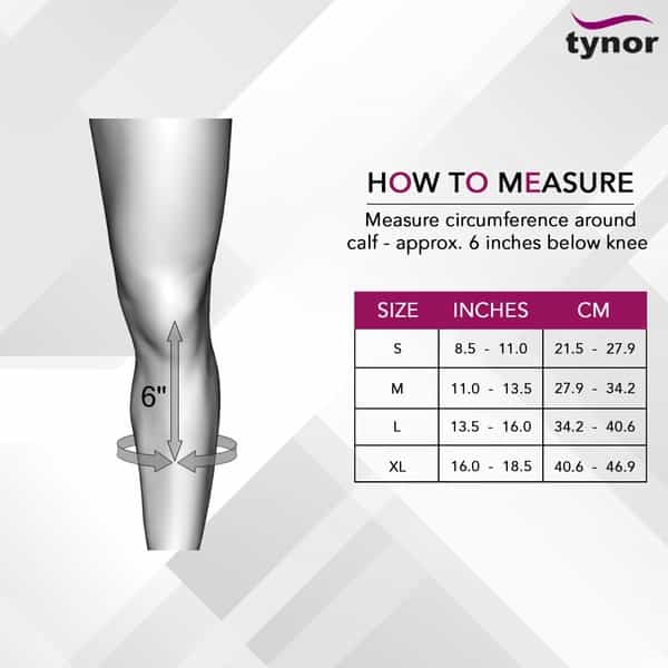 Tynor Leg Traction Brace - Grey - Large - 1 Set
