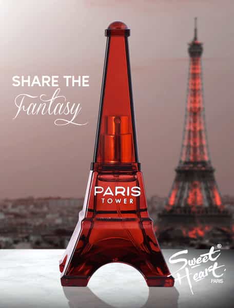 Sweet Heart Brown Paris Tower Long Lasting Eau De Perfume 40Ml