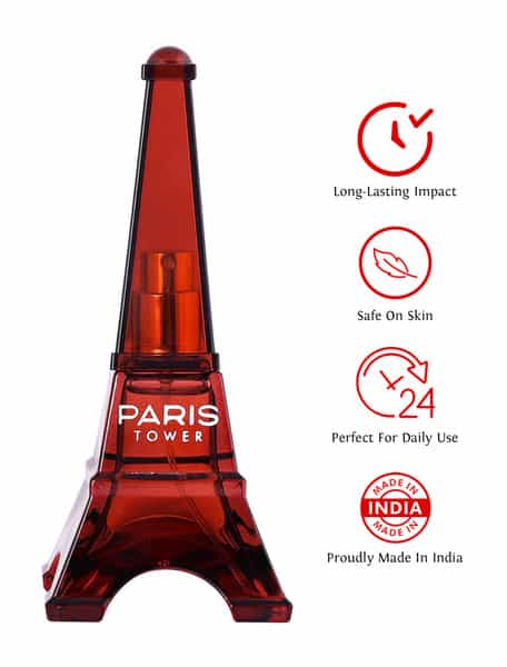 Sweet Heart Brown Paris Tower Long Lasting Eau De Perfume 40Ml
