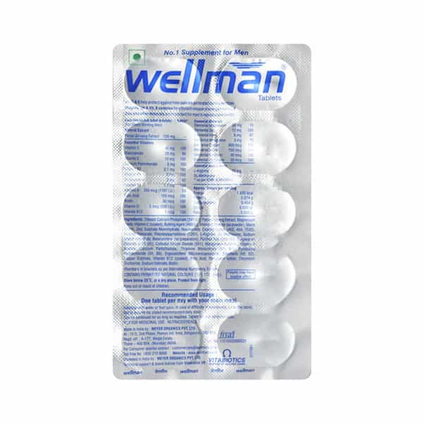 Wellman Strip Of 10 Tablets