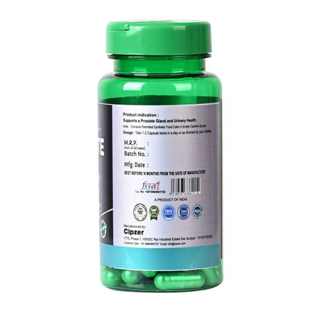 Cipzer Prostate Support 30 Capsules | Supports Prostate Health & Urinary Wellness