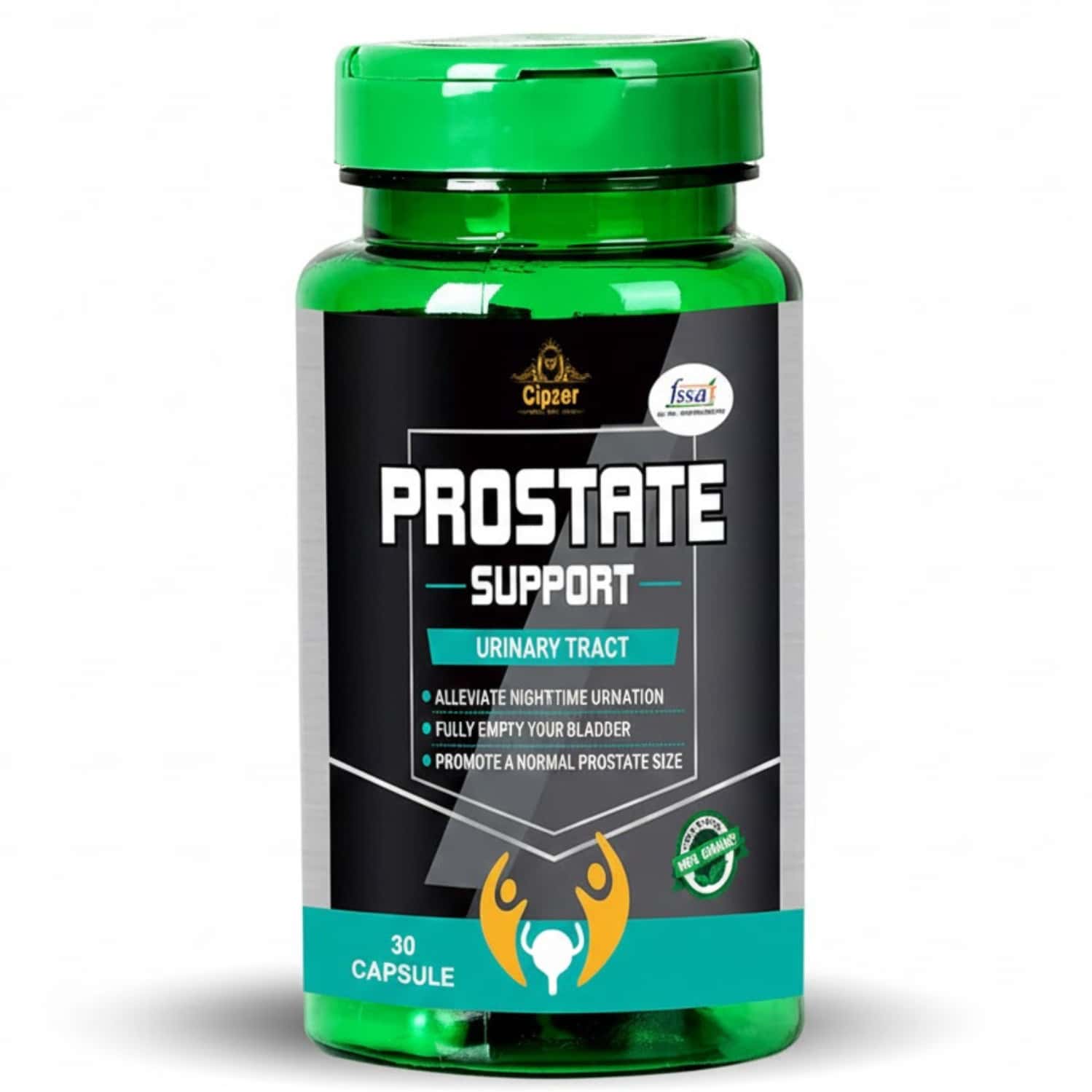 Cipzer Prostate Support Capsule Ease Prostate Health | Reducing Inflammation & Swelling 30 Capsules
