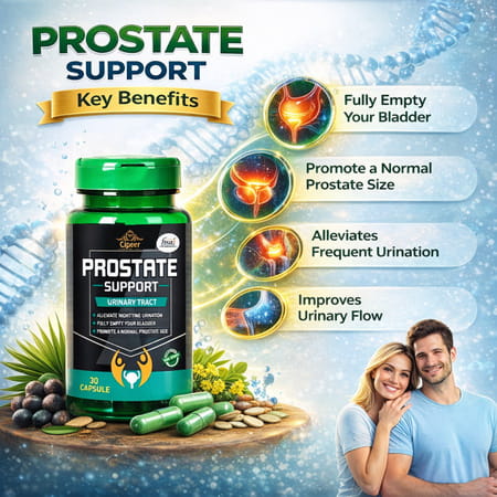 Cipzer Prostate Support 30 Capsules | Supports Prostate Health & Urinary Wellness