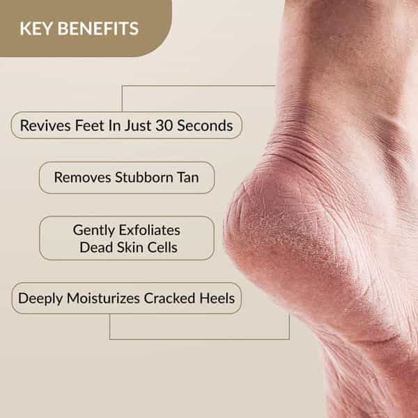 Fixderma Foobetik Foot Scrub Spray Dead Skin & Tan Removal Darkness Blackness Removal Scrub 50 Ml