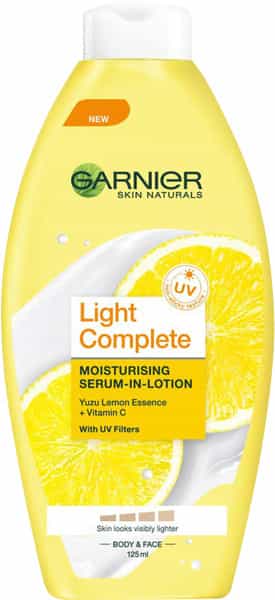 Garnier Light Complete Serum Cream 45 Gm With Body Lotion 125 Ml Kit 1