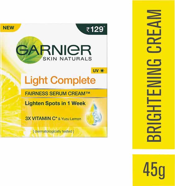 Garnier Light Complete Serum Cream 45 Gm With Body Lotion 125 Ml Kit 1
